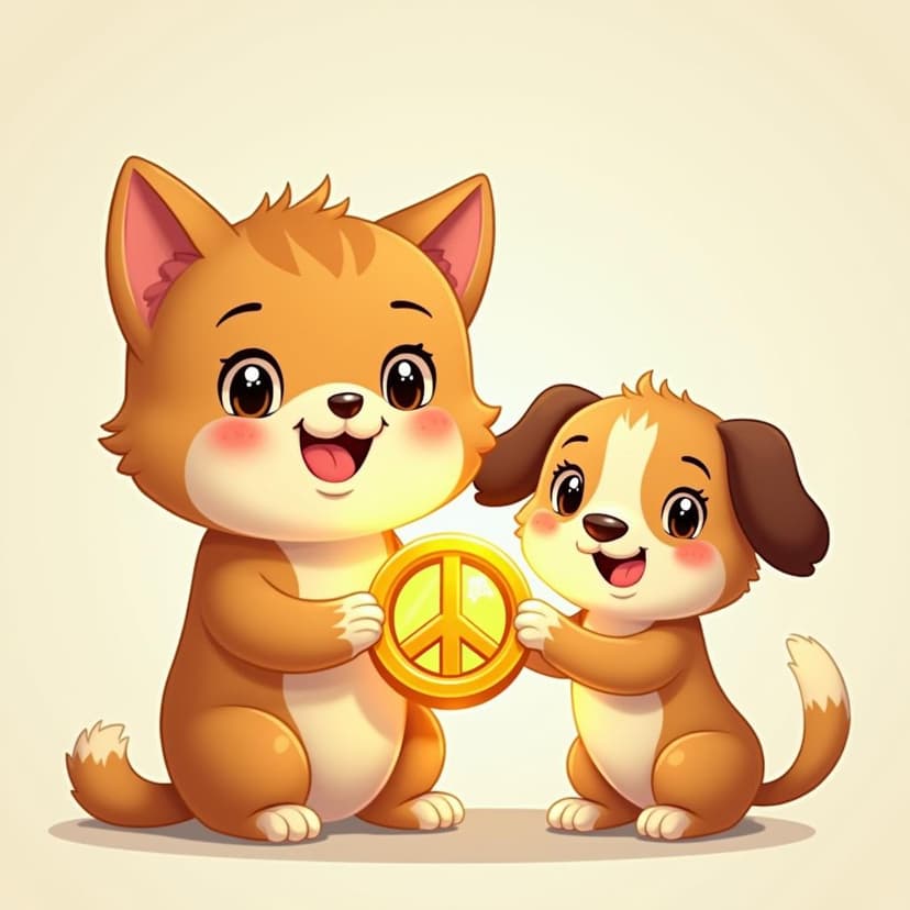 Make Crypto Not War Cat